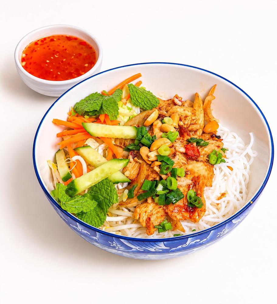 Bún, vermicelli noodle bowl