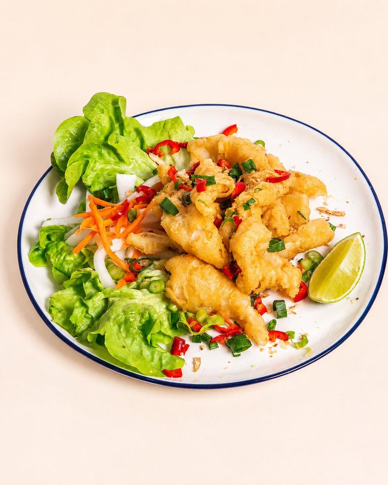 Salt and pepper squid