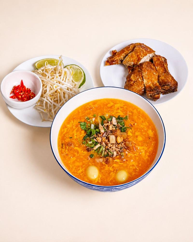Súp cua, crab and sweetcorn soup